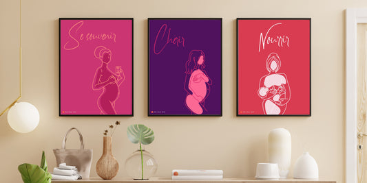 Affiche Instant Maternel - Chérir