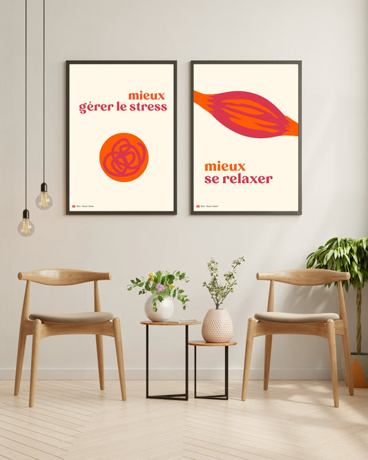 Affiche Mieux Gérer le Stress