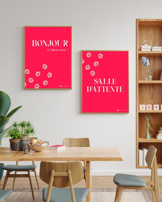 Affiche Bloom - Bonjour