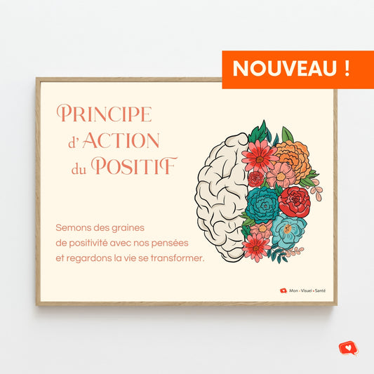 Affiche Principe d'Action du Positif