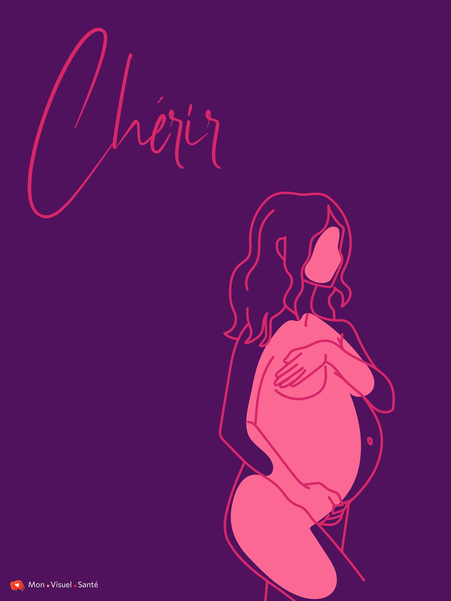 Affiche Instant Maternel - Chérir