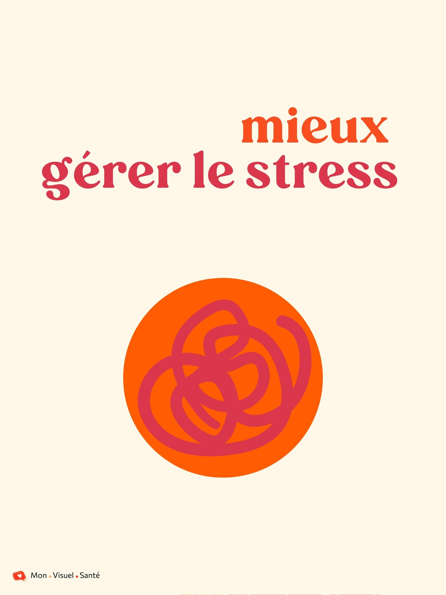 Affiche Mieux Gérer le Stress