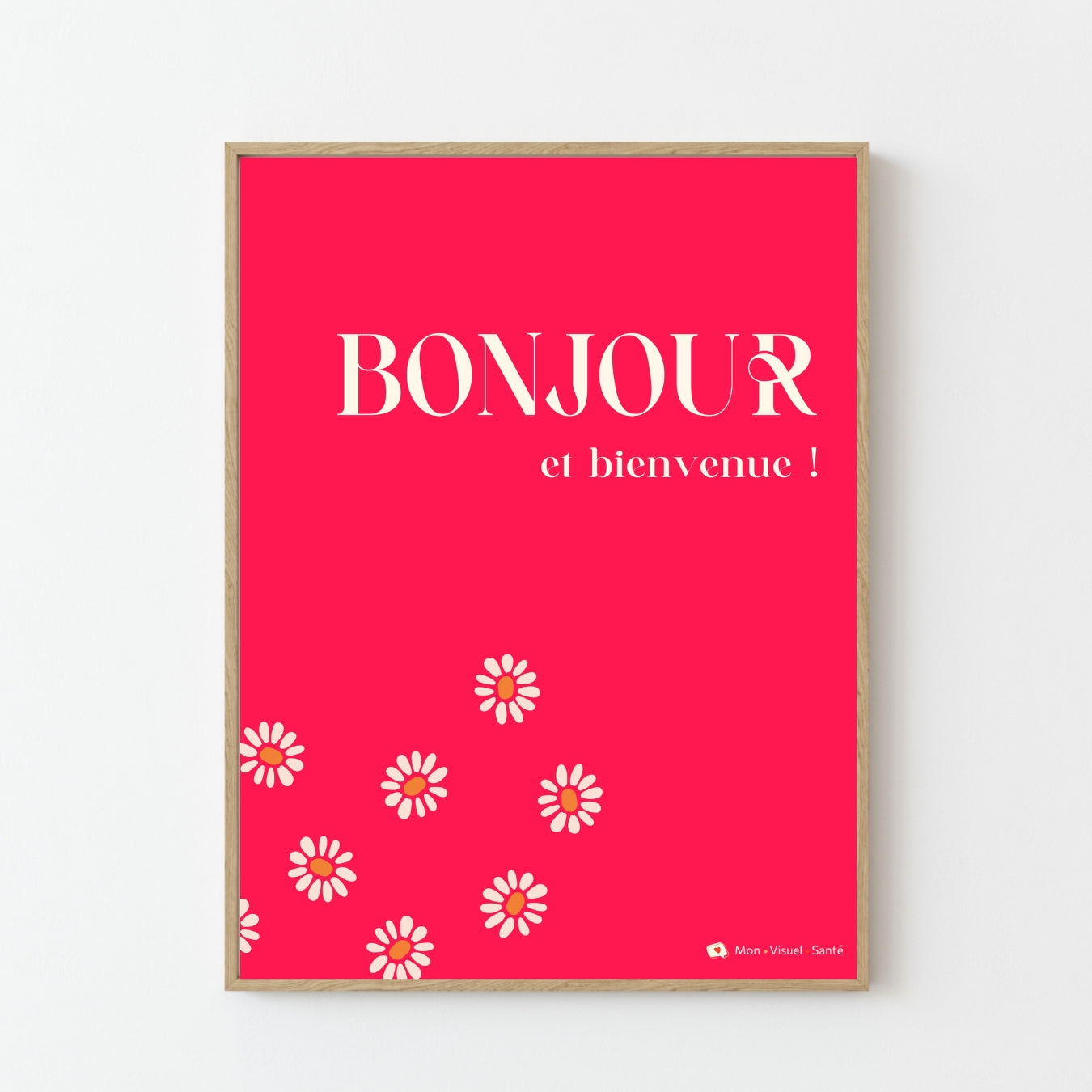 Affiche Bloom - Bonjour