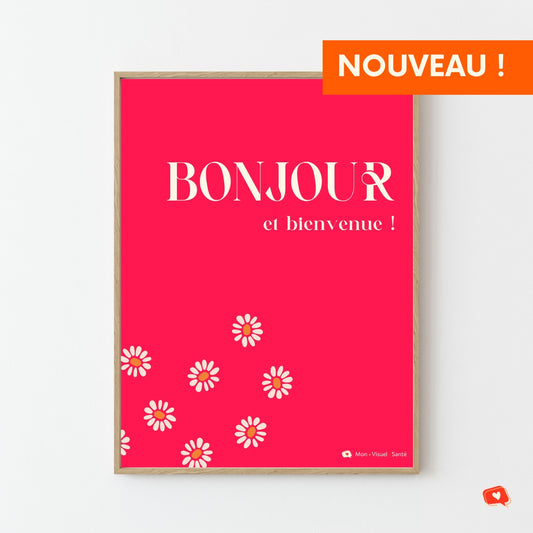 Affiche Bloom - Bonjour