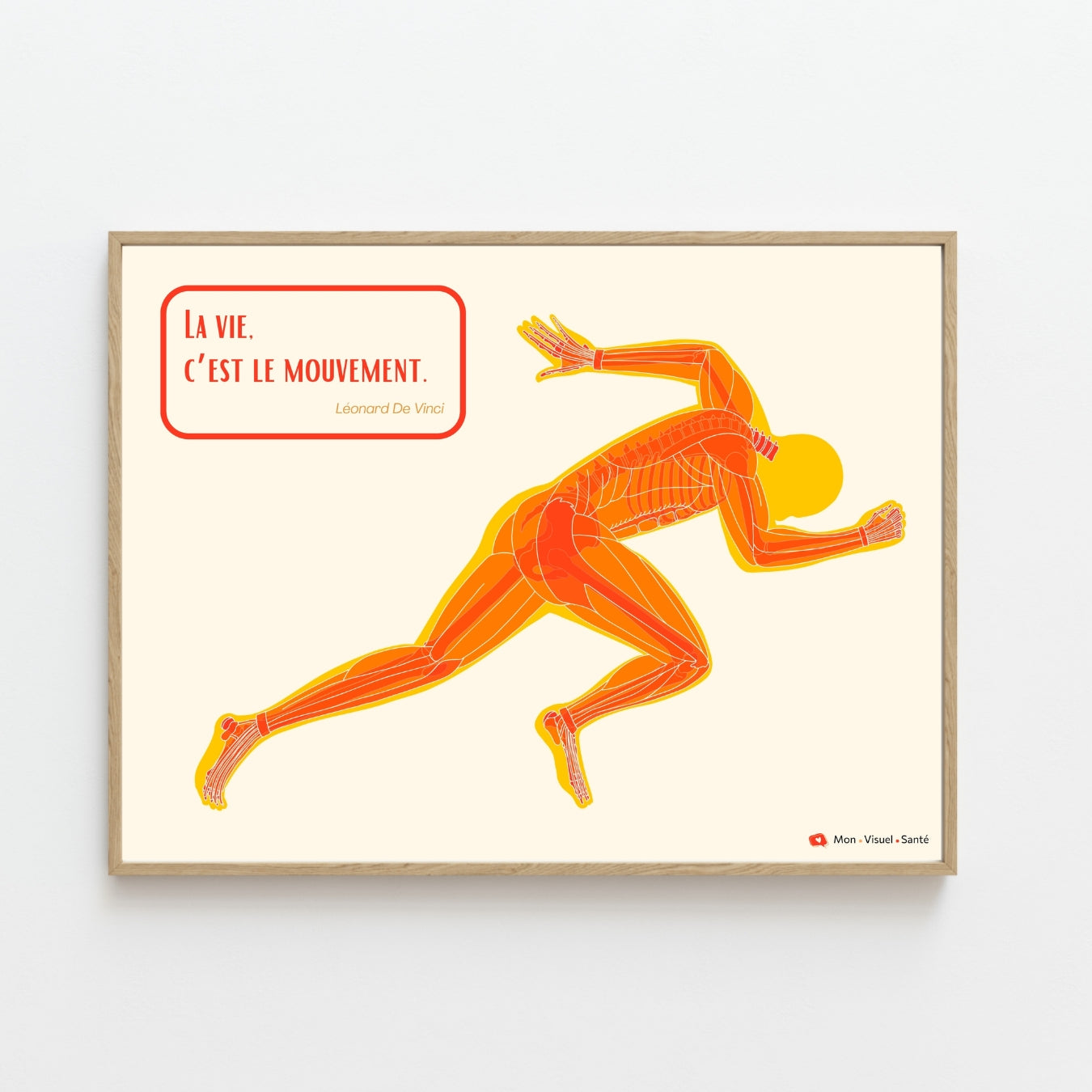 Affiche En Mouvement - Coureur
