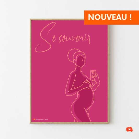 Affiche Instant Maternel - Se Souvenir