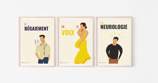 Affiche Le Bégaiement · Collection Jazz