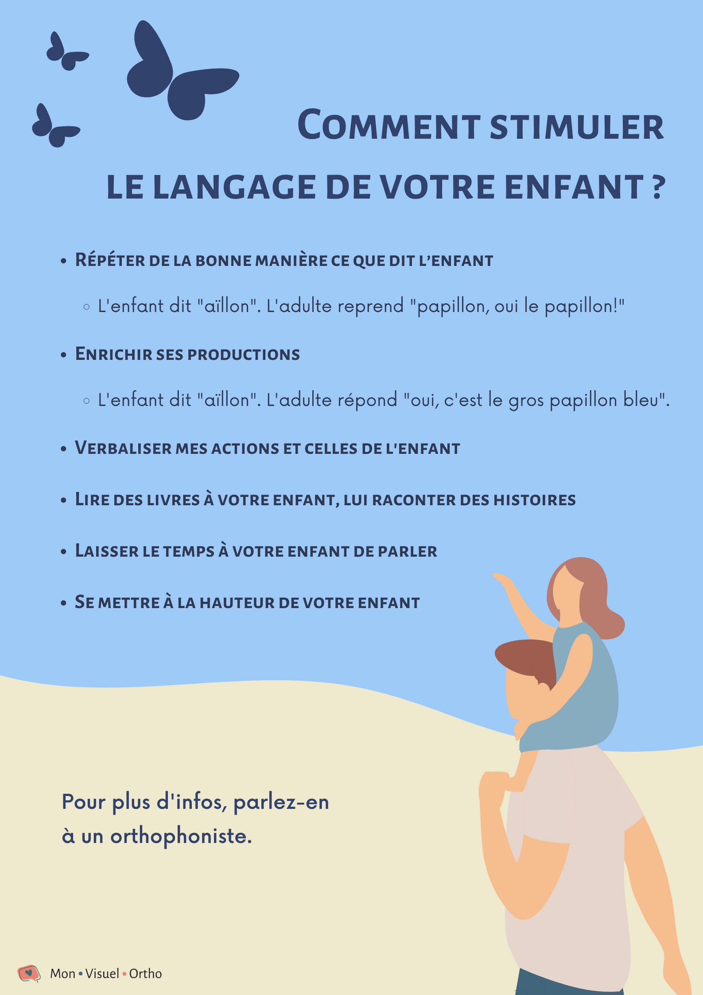 Affiche Stimuler le langage