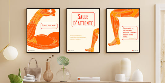 Affiche En Mouvement - Salle d'Attente