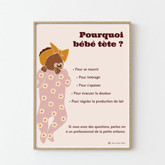 Affiche Pourquoi bébé tète ?