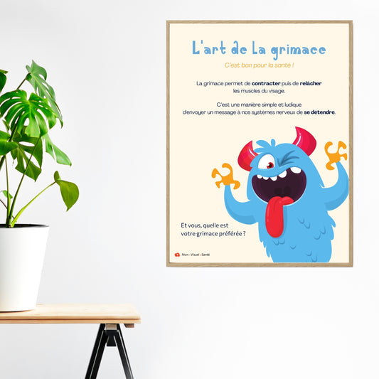 Affiche L'Art de la Grimace