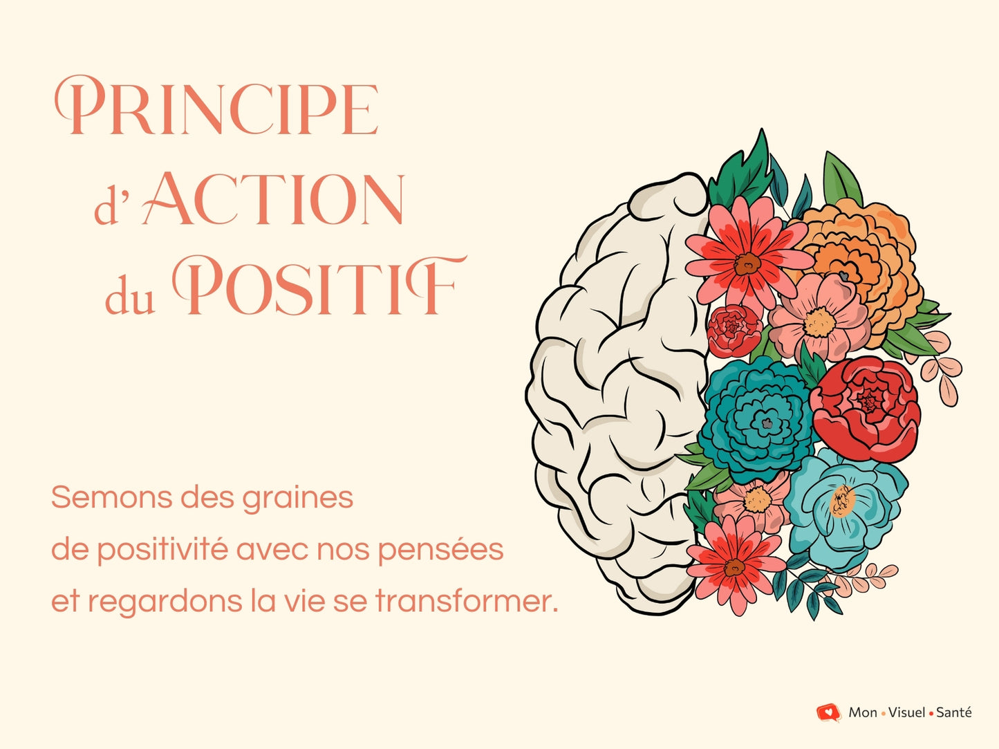 Affiche Principe d'Action du Positif