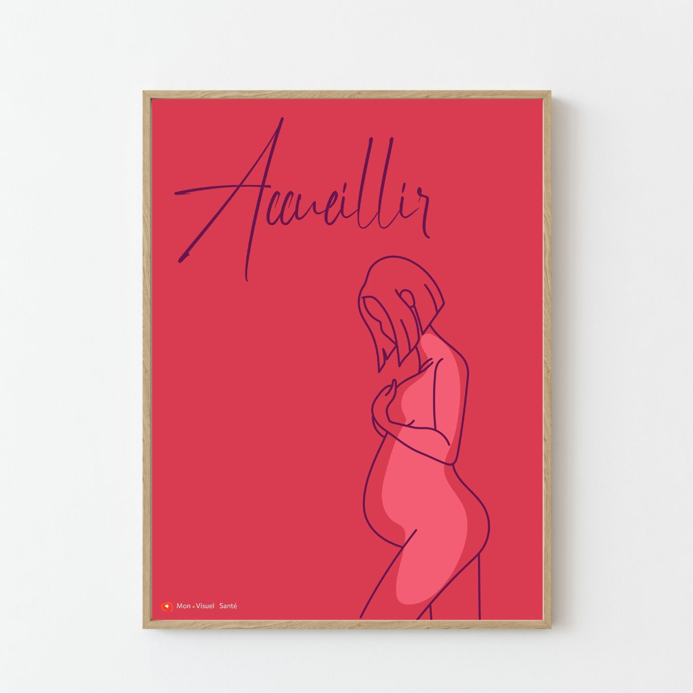 Affiche Instant Maternel - Accueillir