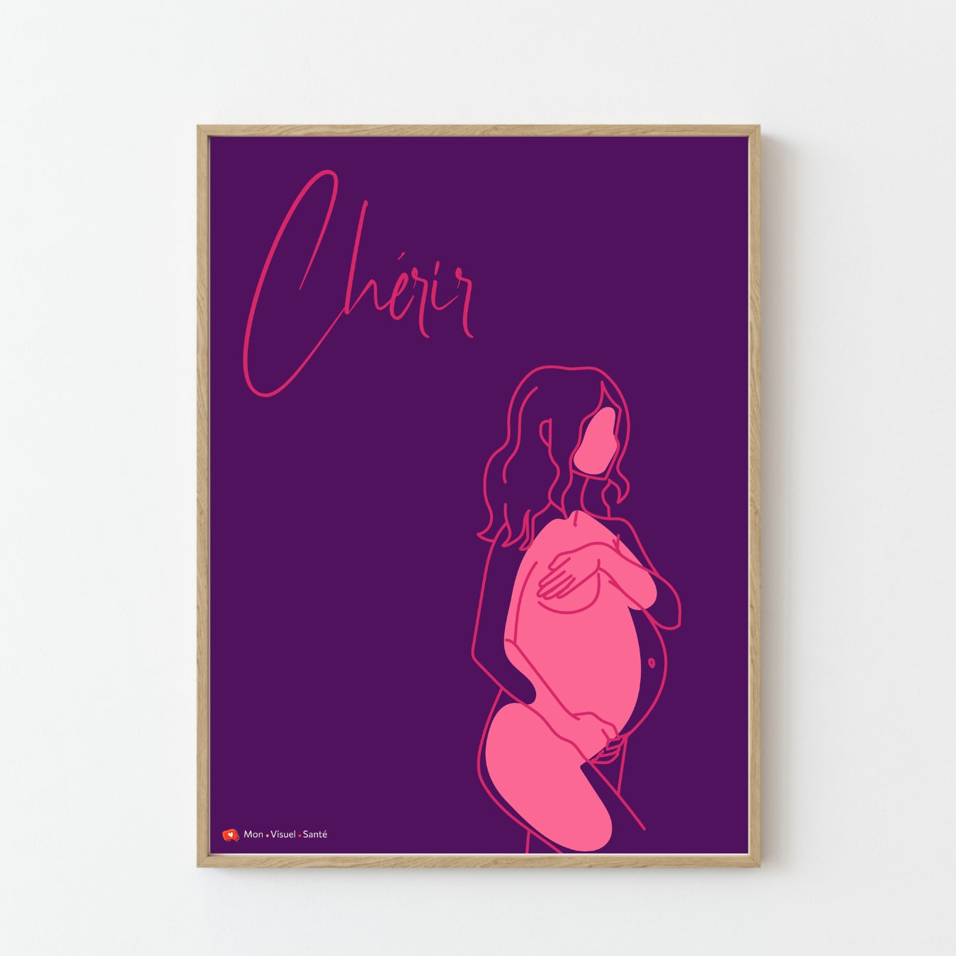Affiche Instant Maternel - Chérir