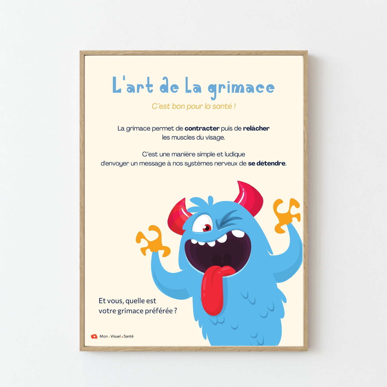 Affiche L'Art de la Grimace