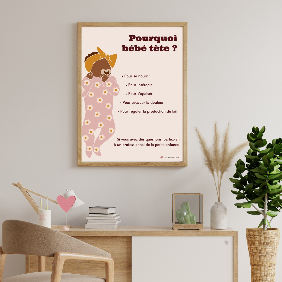 Affiche Pourquoi bébé tète ?
