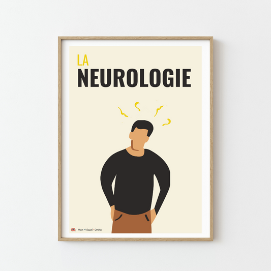 Affiche La Neurologie · Collection Jazz