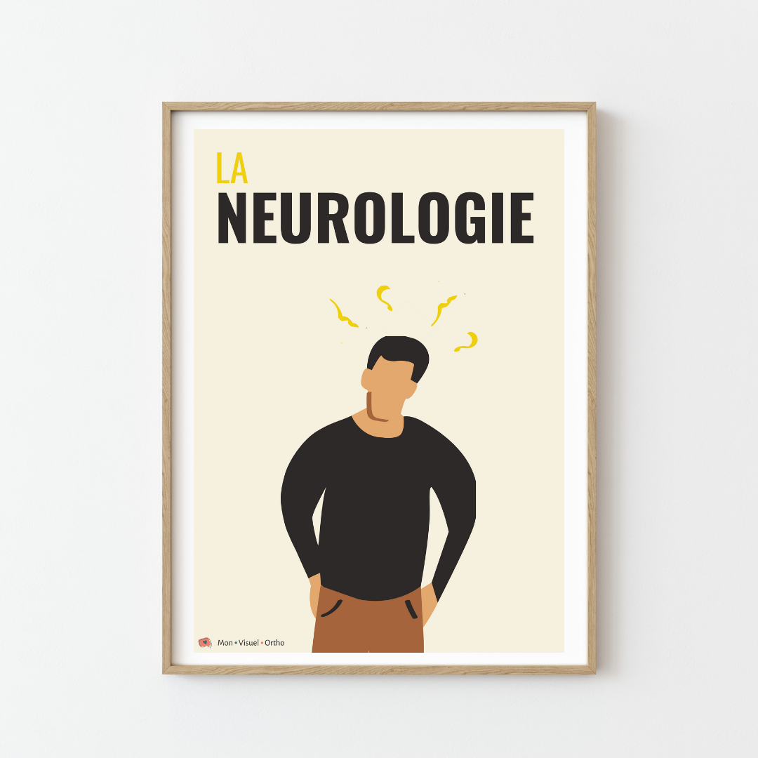 Affiche La Neurologie · Collection Jazz