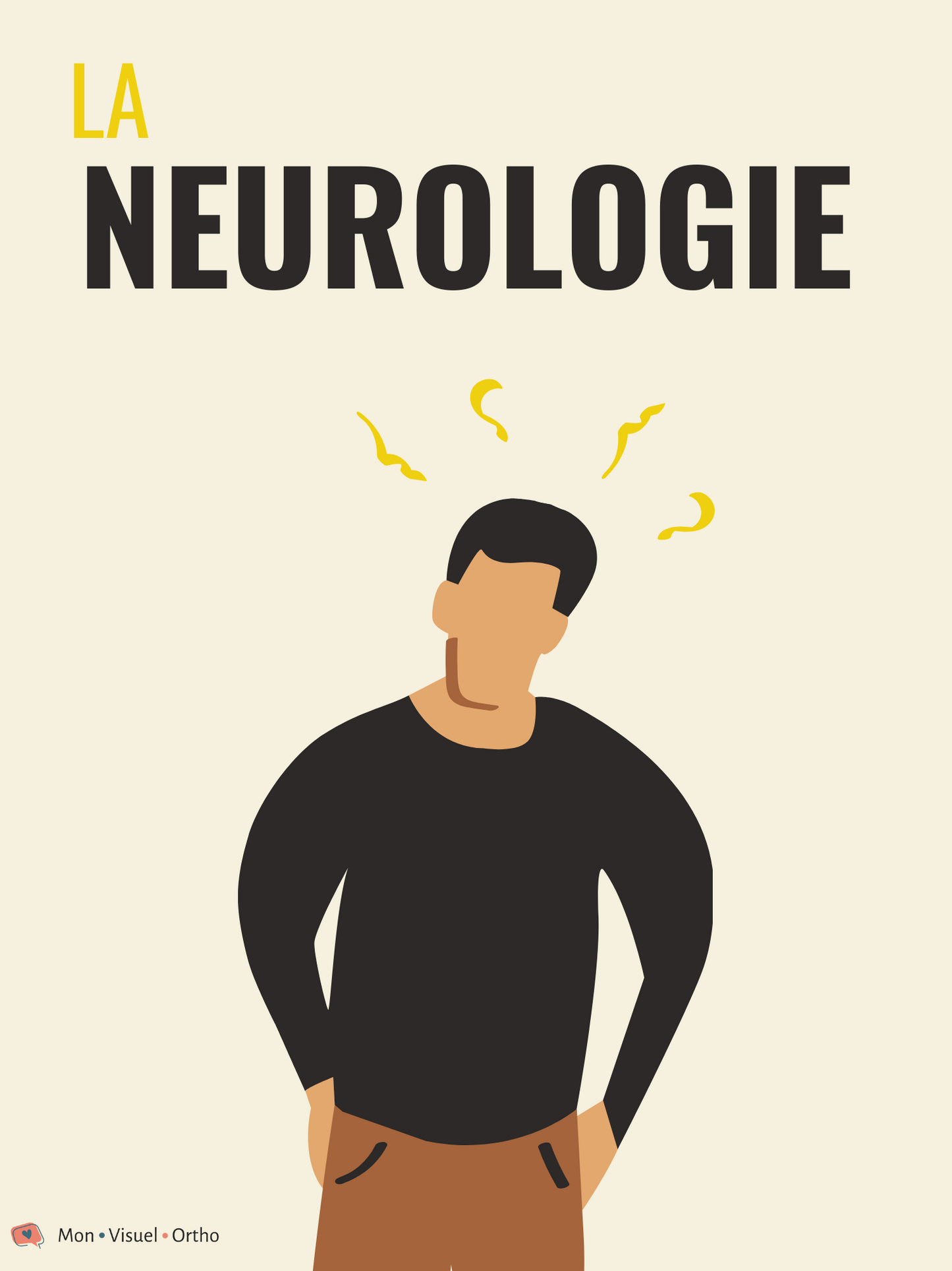 Affiche La Neurologie · Collection Jazz